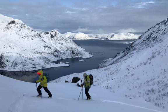 Ski de randonnée et voile en Norvège