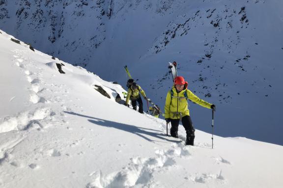 Ski de randonnée et voile en Norvège
