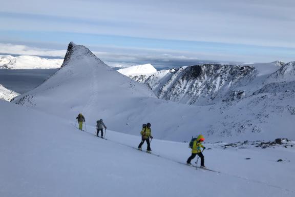 Ski de randonnée et voile en Norvège