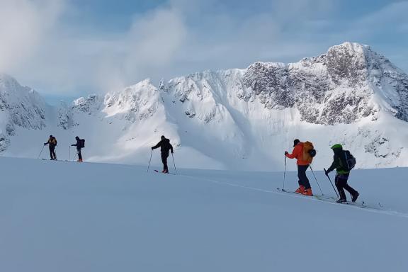 Ski de randonnée et voile en Norvège