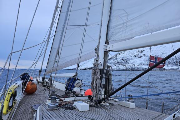 Ski de randonnée et voile en Norvège