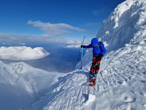 Ski de randonnée et voile en Norvège