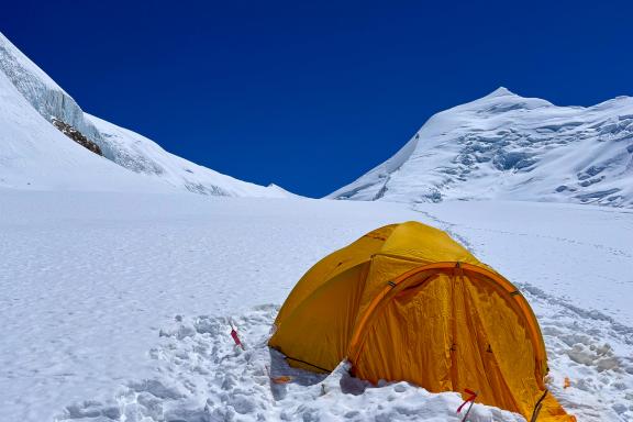 Ascension de l'Himlung Himal à 7126 mètres au Népal