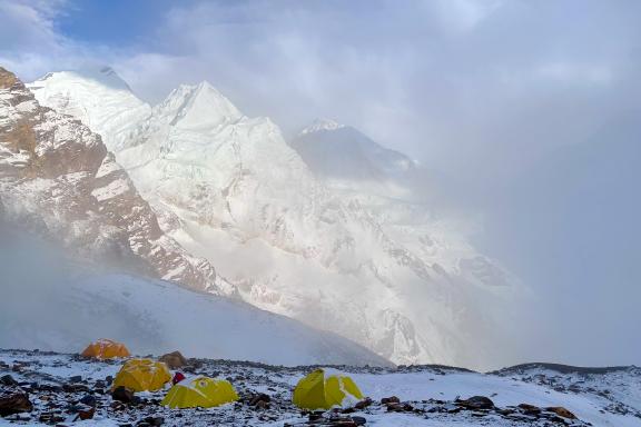 Ascension de l'Himlung Himal à 7126 mètres au Népal