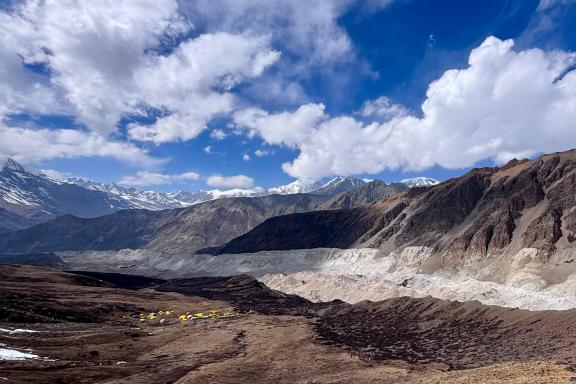 Ascension de l'Himlung Himal à 7126 mètres au Népal