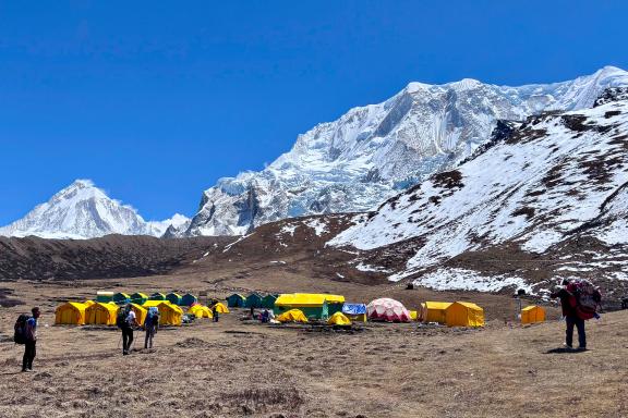 Ascension de l'Himlung Himal à 7126 mètres au Népal