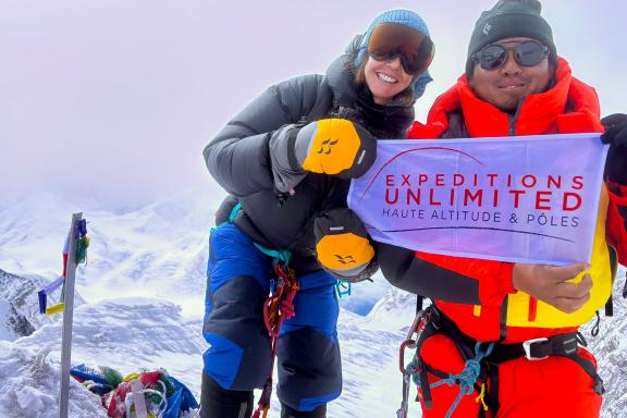 Ascension de l'Himlung Himal à 7126 mètres au Népal