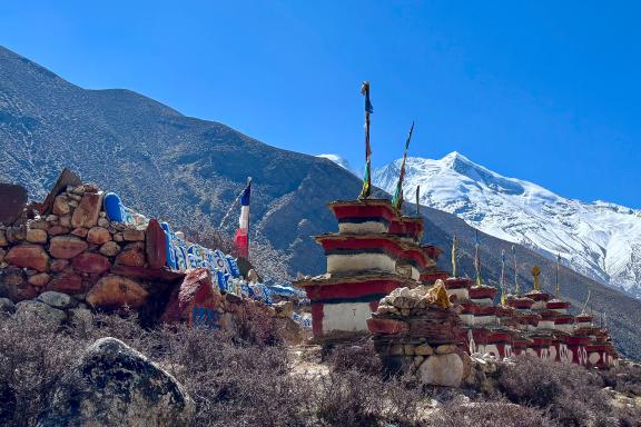 Ascension de l'Himlung Himal à 7126 mètres au Népal