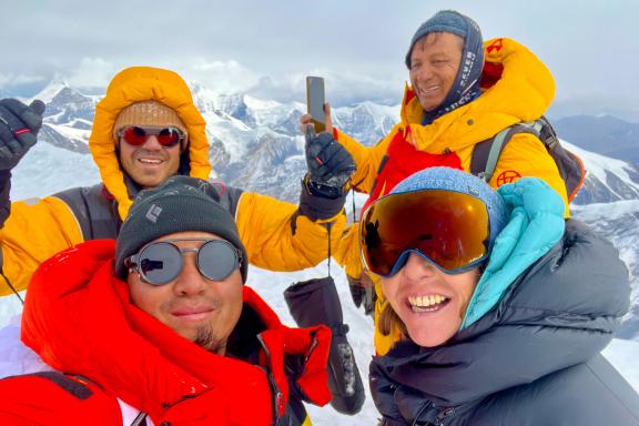 Ascension de l'Himlung Himal à 7126 mètres au Népal