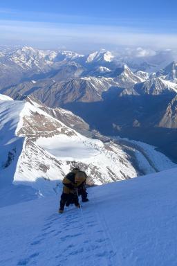 Ascension de l'Himlung Himal à 7126 mètres au Népal