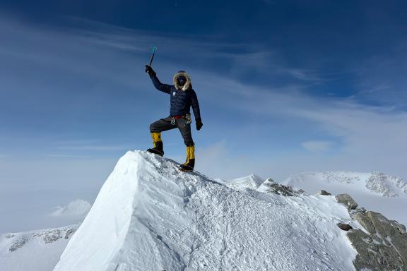 Expédition au mont Vinson en Antarctique