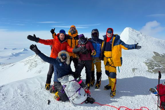 Expédition au mont Vinson en Antarctique