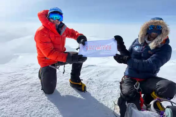 Expédition au mont Vinson en Antarctique