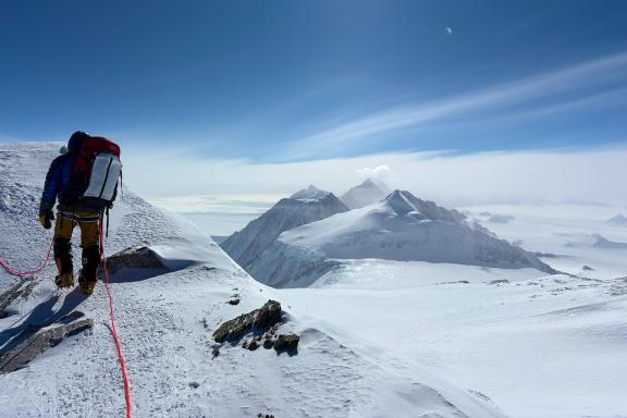 Expédition au mont Vinson en Antarctique