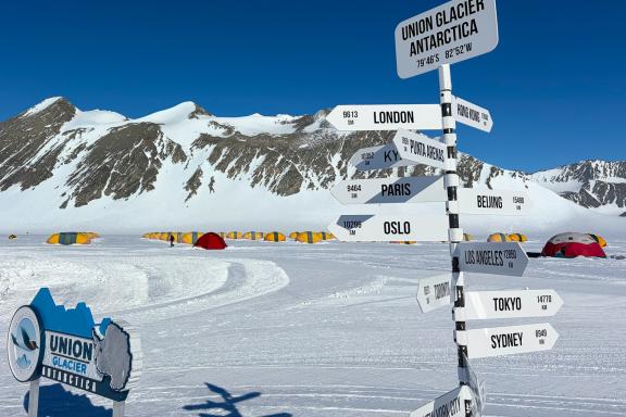 Expédition au mont Vinson en Antarctique