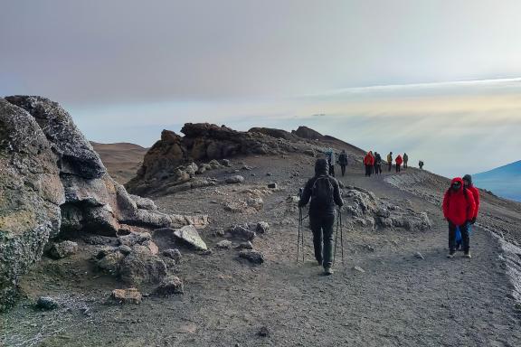 Ascension du Kilimandjaro à 5895 mètres en Tanzanie