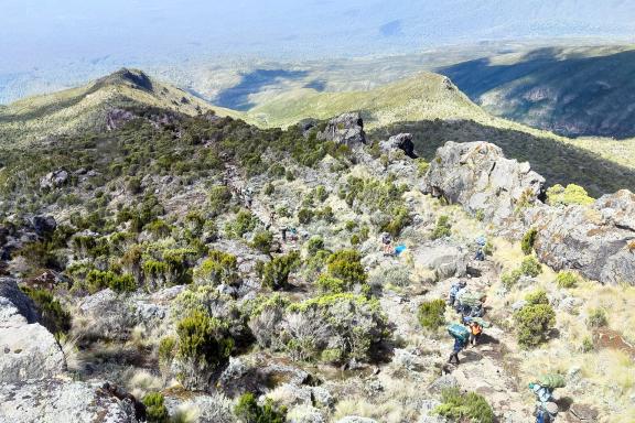 Ascension du Kilimandjaro à 5895 mètres en Tanzanie