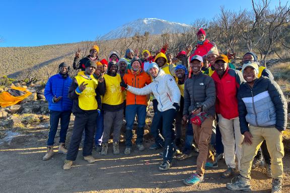 Ascension du Kilimandjaro à 5895 mètres en Tanzanie