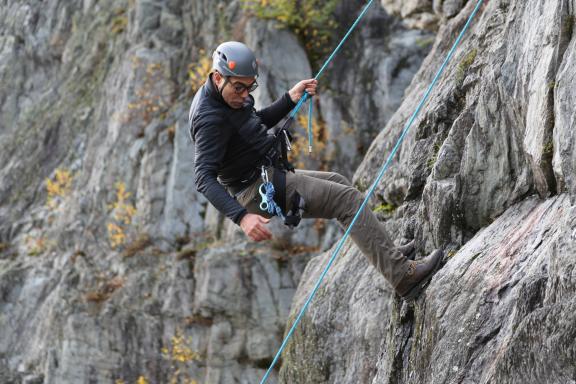 Chamonix, via corda alpina, rocher de Mottets (1638m)