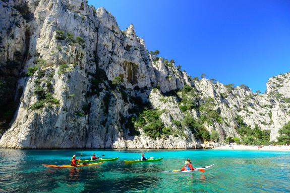 Voyage et kayak de mer à Marseille