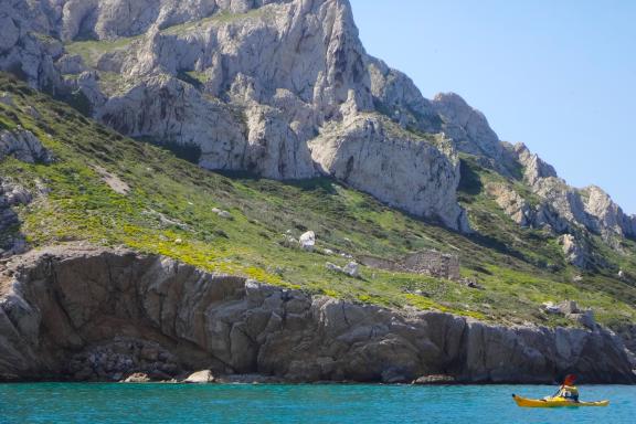 Voyage et progression en kayak de mer à Marseille