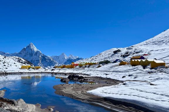 Ascension du Lobuche East à 6119 mètres au Népal
