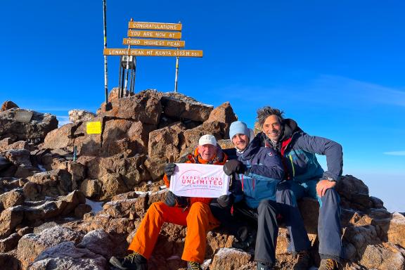 Ascension du mont Kenya