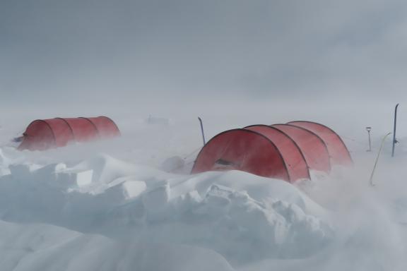 Expedition en ski et pulka du sud au nord du Spitzberg